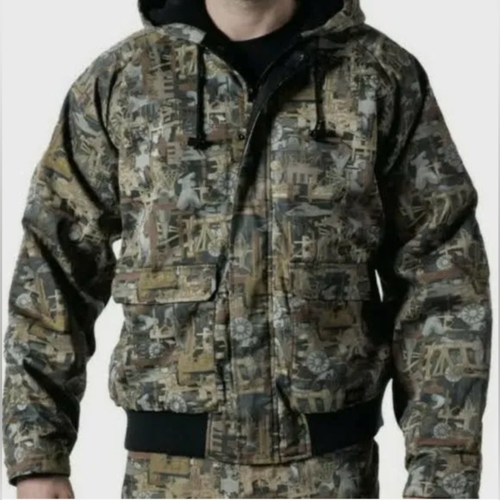 Walls Camo Oilfield Insulated Winter Hunting Jacket
